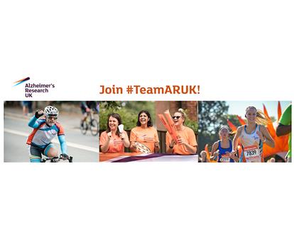 Alzeimers Research UK banner